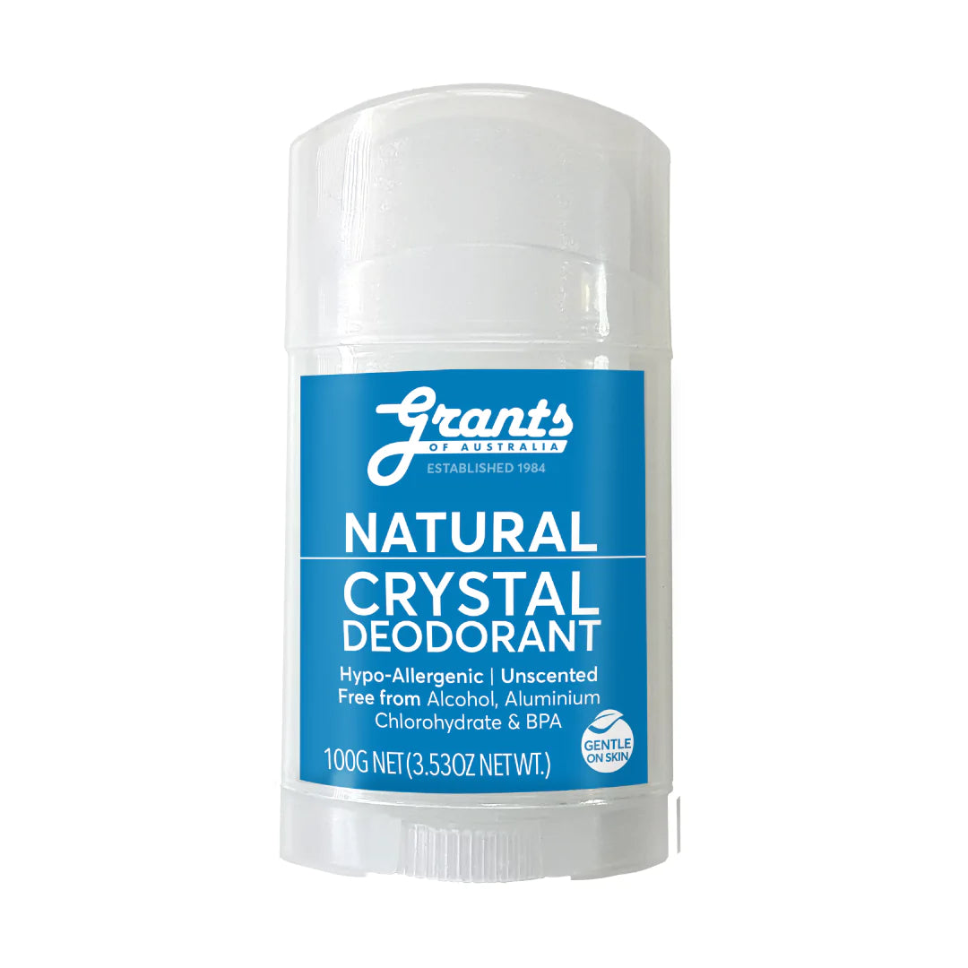 Grants Crystal Deodorant Natural 100g