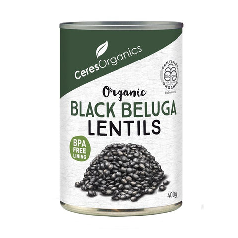 Ceres Organics Black Beluga Lentils (Can)