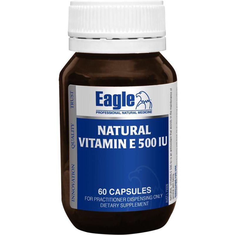 Eagle Practitioner Natural Vitamin E 500IU