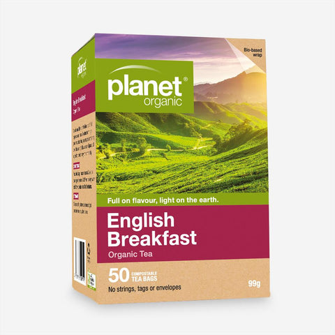 Planet Organic Tea Bags English Breakfast