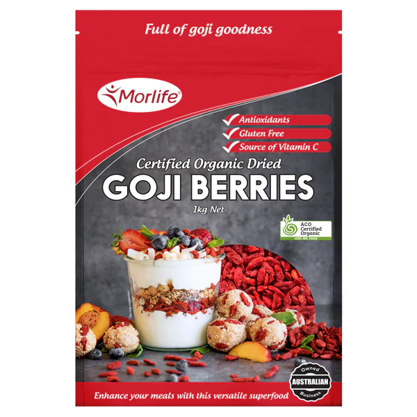 Morlife Certified Organic Goji Berries