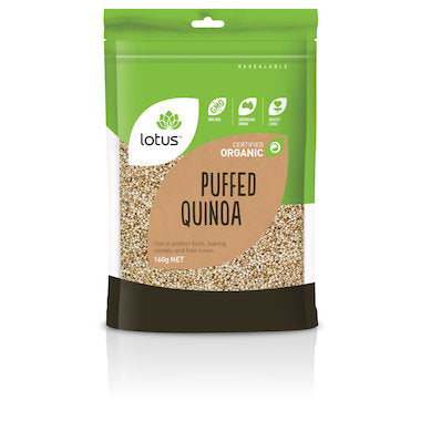 Lotus Quinoa Puffed Organic