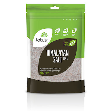 Lotus Salt Himalayan Pink Fine (Bag)