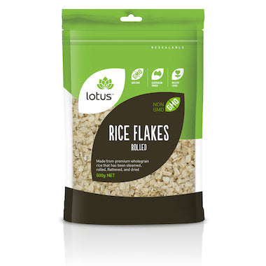 Lotus Rice Flakes Brown Rolled