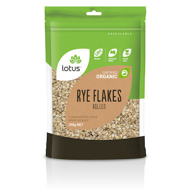 Lotus Rye Flakes Rolled Organic
