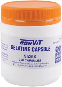 Bonvit Empty Gelatine 'O' Size
