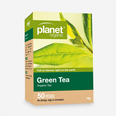 Planet Organic Tea Bags Green