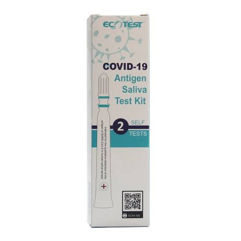 Ecotest COVID-19 Antigen Rapid Saliva Test Kit