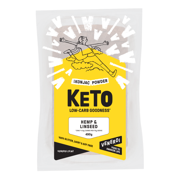 Venerdi Keto Hemp Linseed Loaf