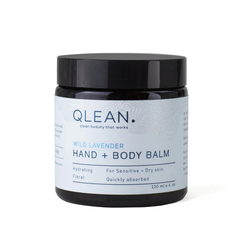 Qlean Hand and Body Balm Wild Lavender