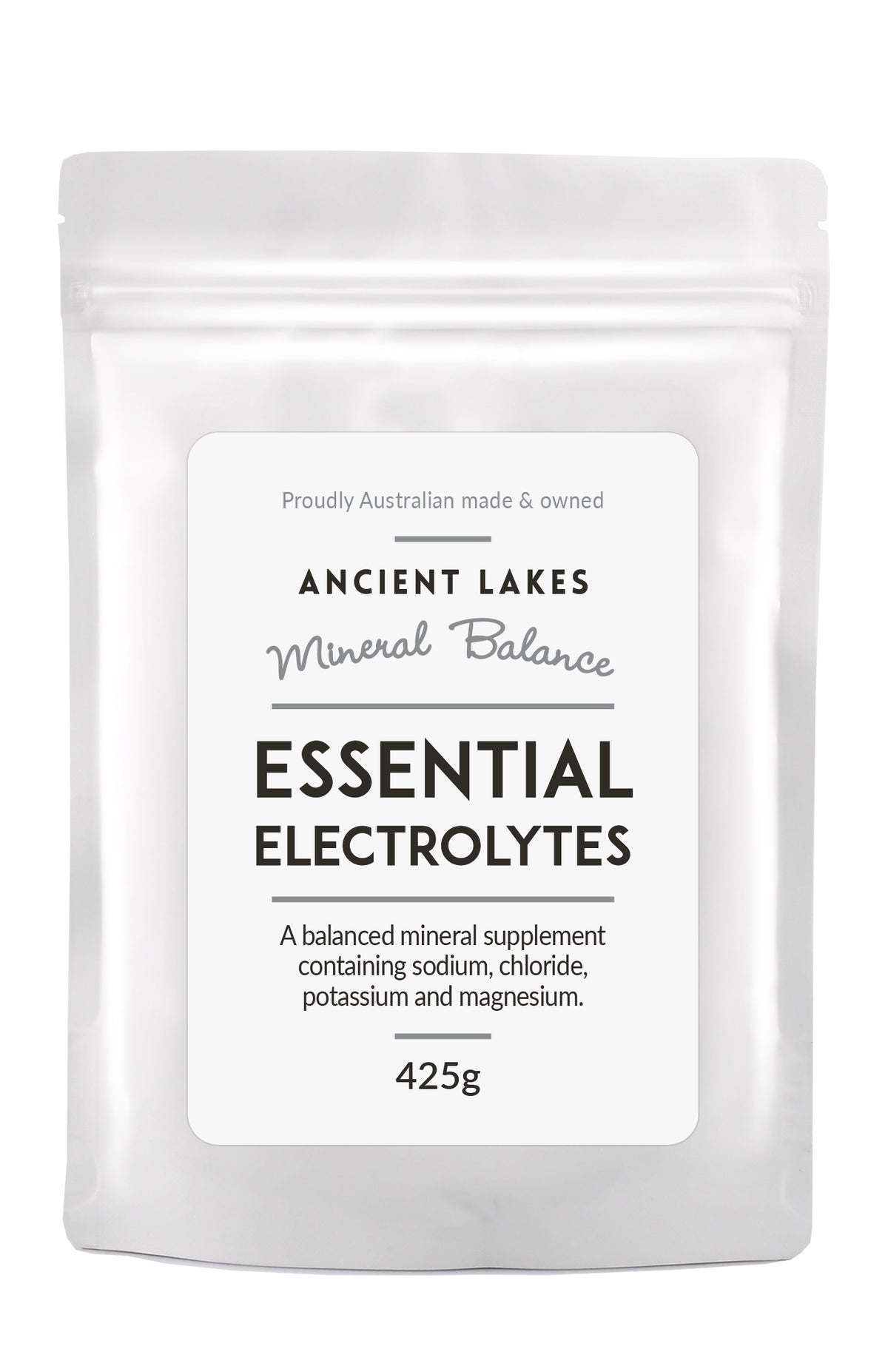 Ancient Lakes Essential Electrolytes