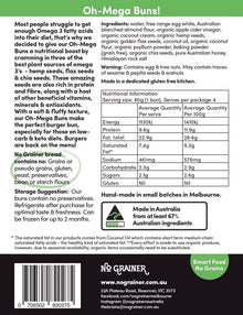 No Grainer Oh-Mega Buns