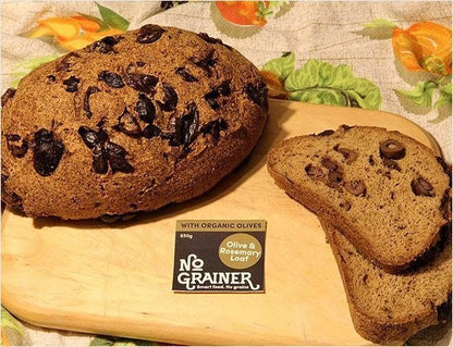 No Grainer Olive Rosemary Loaf