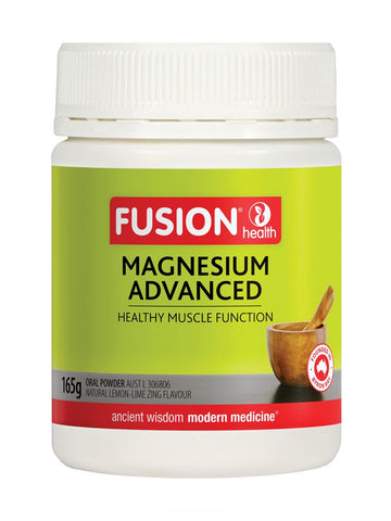 Fusion Health Magnesium Advanced Powder Lemon-Lime Zing