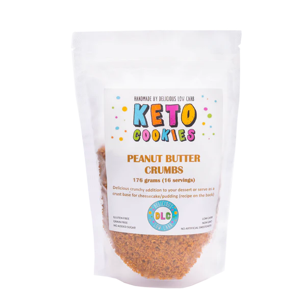 Delicious Low Carb Keto Peanut Butter Cookie Crumbs