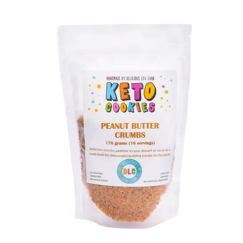 Delicious Low Carb Keto Peanut Butter Cookie Crumbs