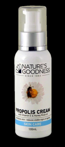 Nature's Goodness Propolis Cream with Vitamin E & Honey Rose Oil