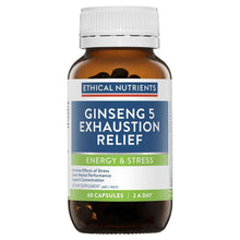 Ethical Nutrients Ginseng 5 Exhaustion Relief