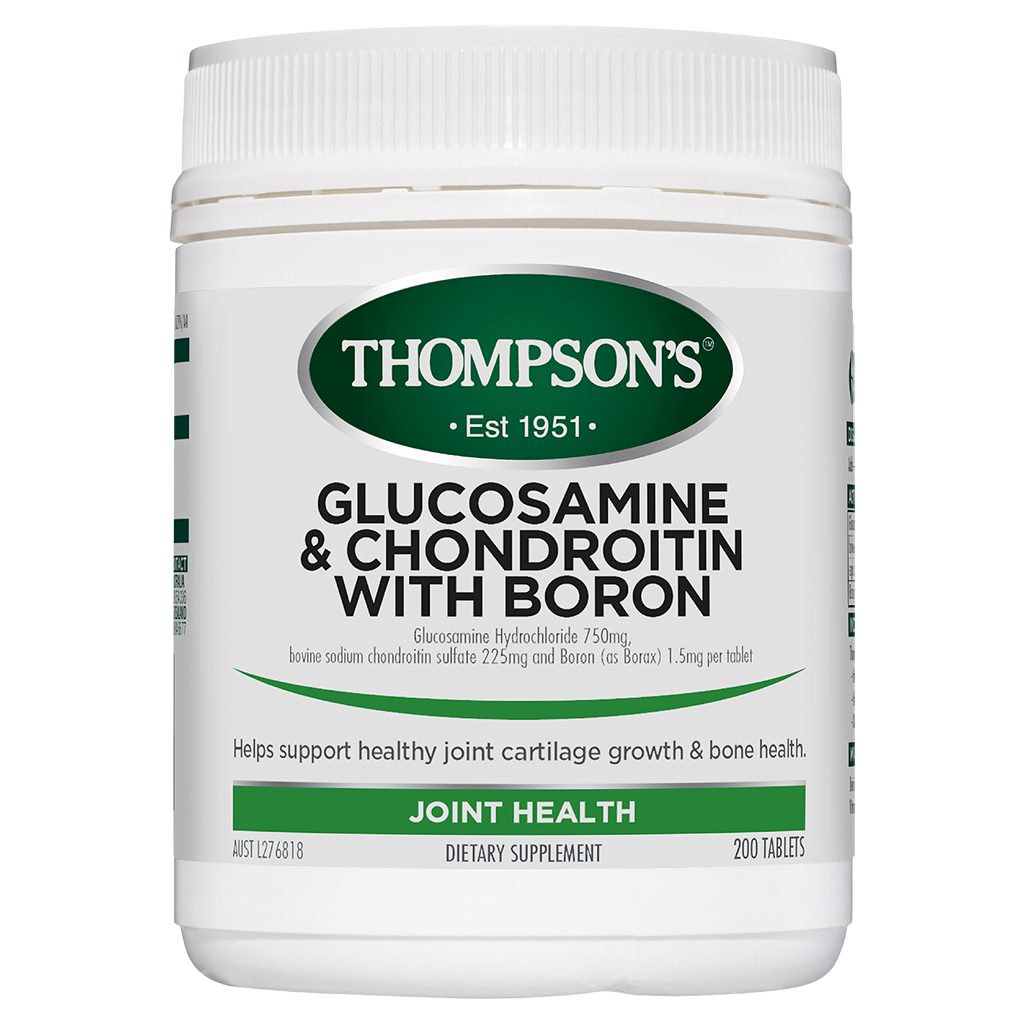 Thompson's Glucosamine & Chondroitin 200 Tablets