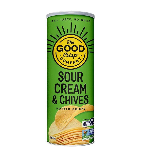The Good Crisp Company Sour Cream & Chives Potato Chives