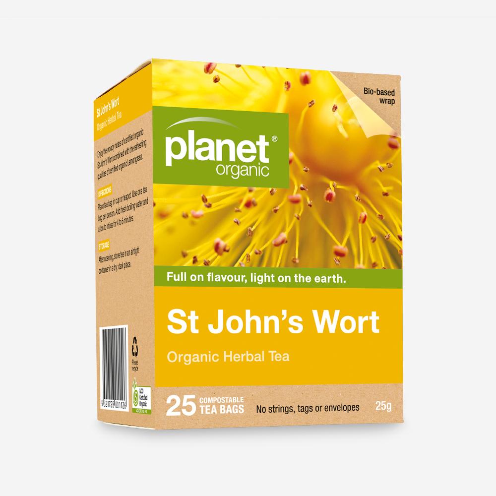 Planet Organic Tea Bags St John's Wort