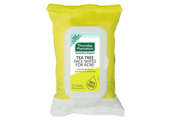 Thursday Plantation Face Wipes For Acne