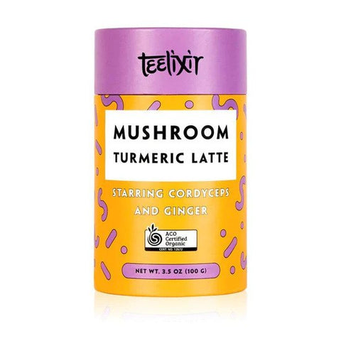 Teelixir Mushroom Turmeric Latte