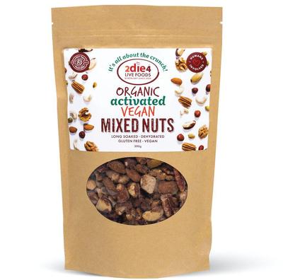 2die4 Activated Organic Vegan Mixed Nuts