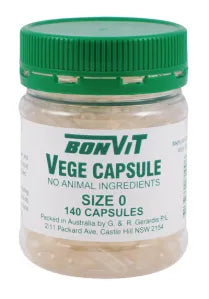 Bonvit Empty Vege Capsules 'O' size