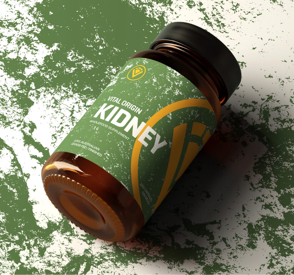 Vital Origin Beef Kidney Capsules