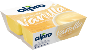 Alpro Plant Based Dessert Cups Velvet Vanilla