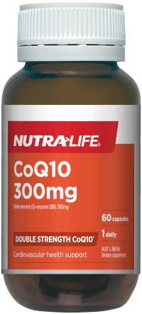 Nutra-Life Coq10 300Mg Double Strength