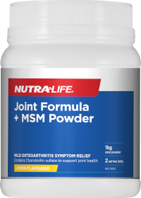 Nutra-Life Joint Formula + Msm Lemon Powder