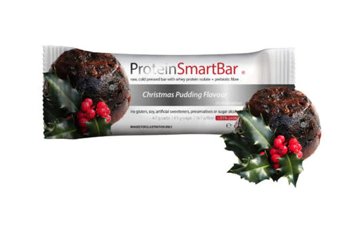 Smart Protein Bar Christmas Pudding